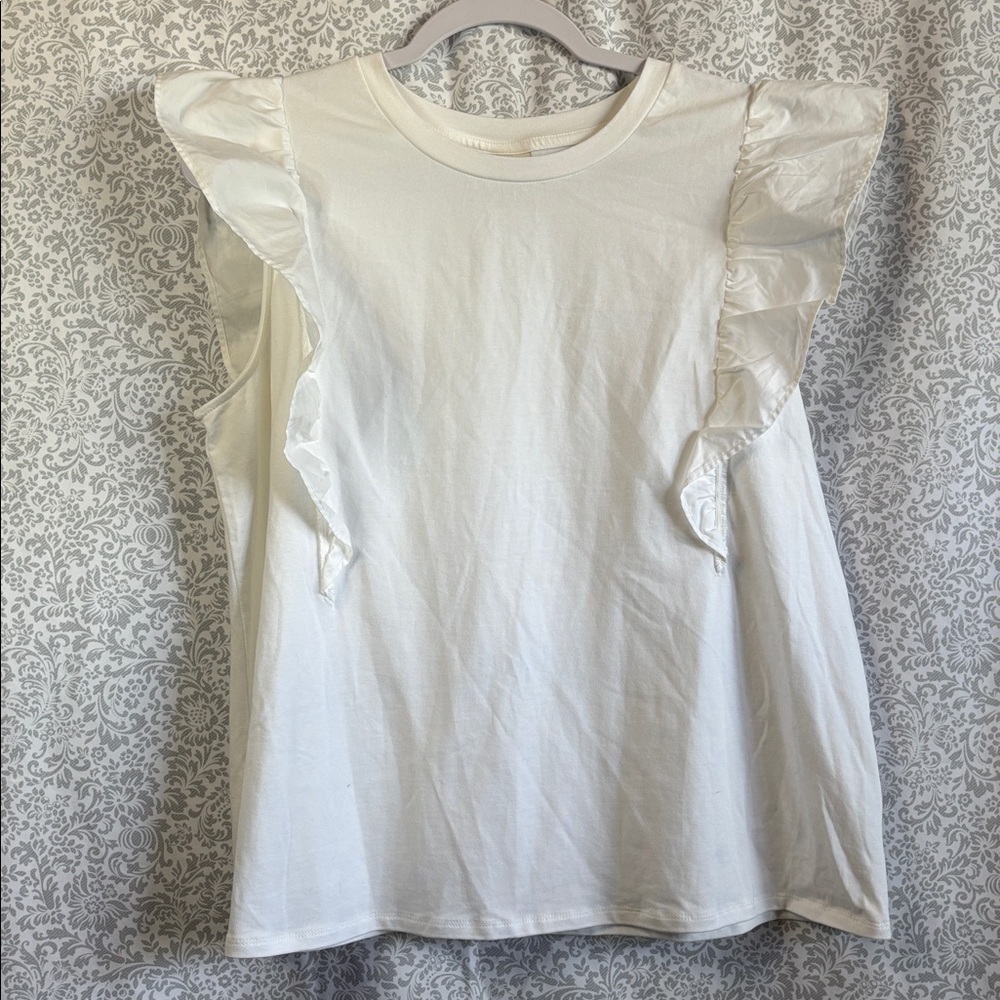 a new day Crisp White T-Shirt
